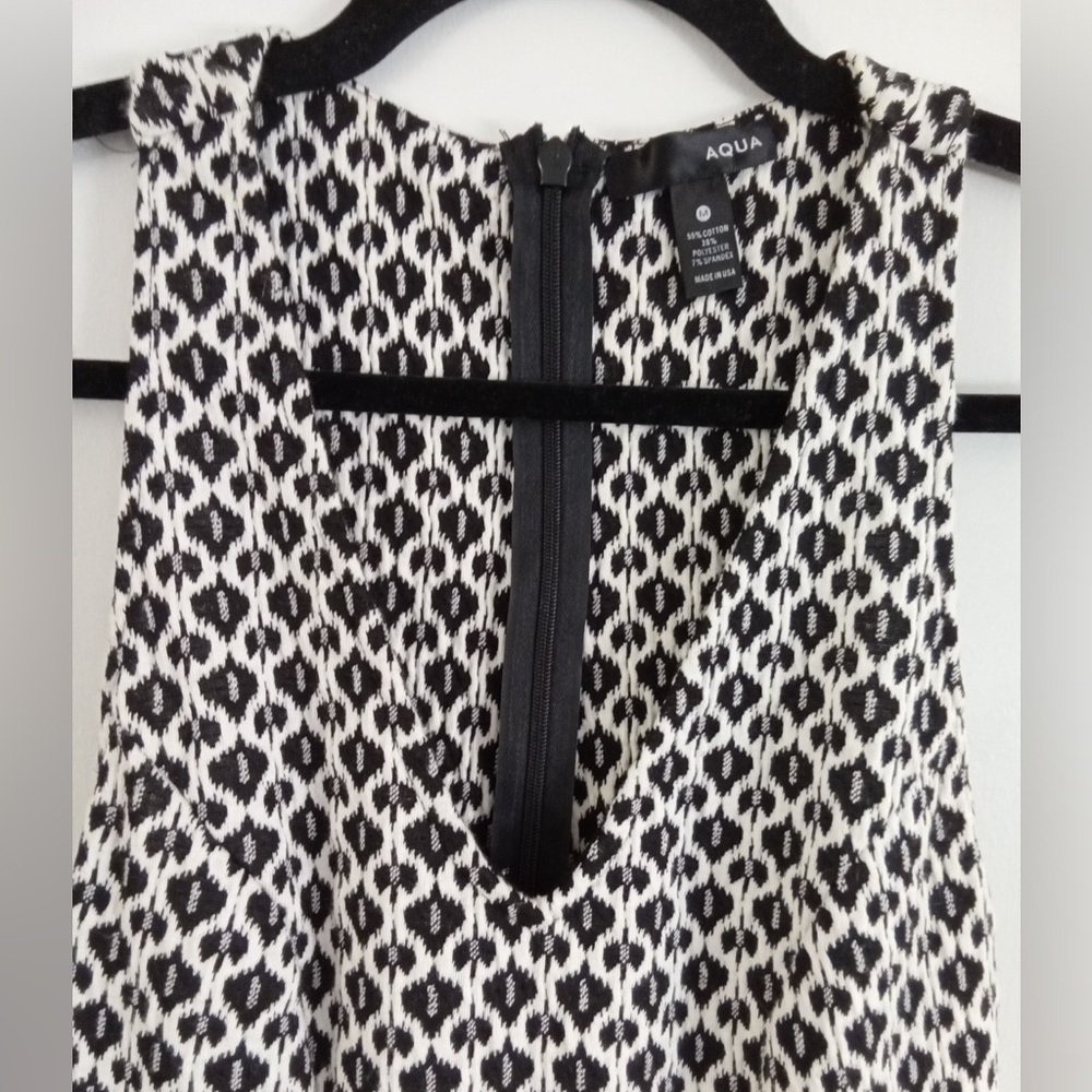 ✨ AQUA by Bloomingdales knit fit & flare dress NWOT - Picture 6 of 6